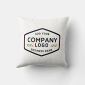 ビジネスロゴの追加カスタム会社ショールーム クッション (裏面)