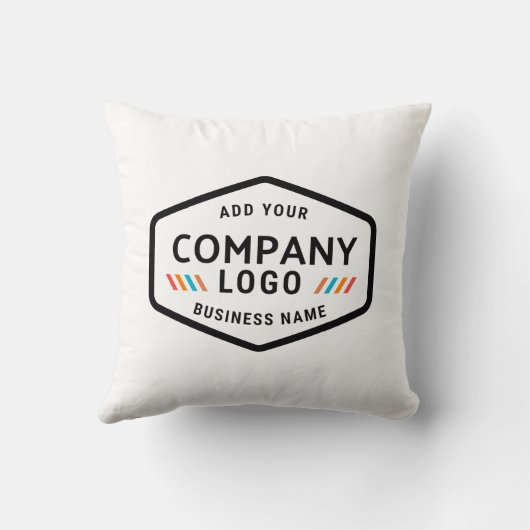 ビジネスロゴの追加カスタム会社ショールーム クッション (裏面)