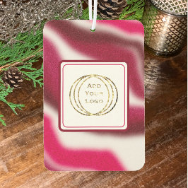 ビジネスロゴの追加クールクリスマスのプロモーションギフト カーエアーフレッシュナー