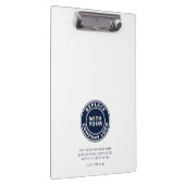 ビジネスロゴの追加シンプルOffice Factory Staff クリップボード (右)