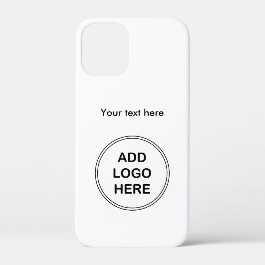 ビジネスロゴの追加ブランディング Case-Mate iPhoneケース (裏面)