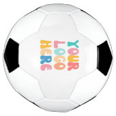 ビジネスロゴの追加モダンミニマルシンプル サッカーボール (回転)