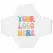 ビジネスロゴの追加モダンミニマルシンプル サッカーボール (フラット)