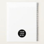 ビジネスロゴの追加企業のアポイントメント2025 プランナー手帳 (裏面)