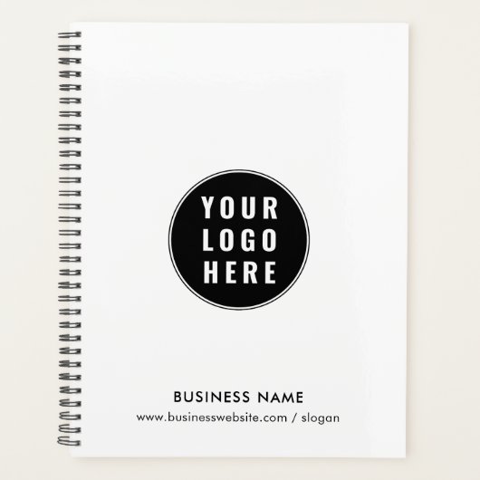 ビジネスロゴの追加企業のアポイントメント2025 プランナー手帳 (正面)