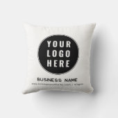 ビジネスロゴの追加企業のレンタル クッション (裏面)