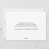 ビジネスロゴの追加 |エレガント金ゴールド平和と喜び シーズンカード (裏面)