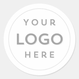 ビジネスロゴの追加 ラウンドシール
