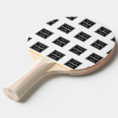ビジネスロゴはこちらシンプル 卓球ラケット (正面アングル)