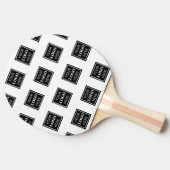 ビジネスロゴはこちらシンプル 卓球ラケット (横)