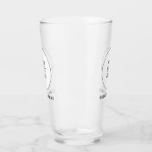 ビジネスロゴはこちら文字社員ビール タンブラーグラス (左)