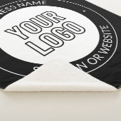 ビジネスロゴまたはデザインおよび編集可能な文字テンプレート シェルパブランケット (3/4)