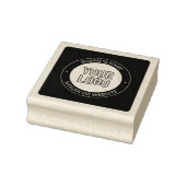 ビジネスロゴまたはデザインおよび編集可能な文字テンプレート ラバースタンプ (スタンプ)