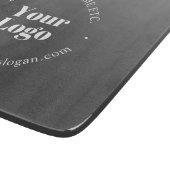 ビジネスロゴまたはデザインと編集可能文字 カッティングボード (角)