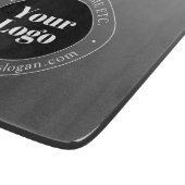 ビジネスロゴまたはデザインと編集可能文字 カッティングボード (角)