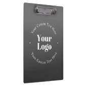 ビジネスロゴまたはデザインと編集可能文字 クリップボード (右)