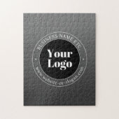 ビジネスロゴまたはデザインと編集可能文字 ジグソーパズル (縦)