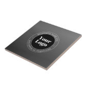 ビジネスロゴまたはデザインと編集可能文字 タイル (側面)