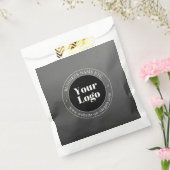 ビジネスロゴまたはデザインと編集可能文字 フェイバーバッグ (封をした状態)