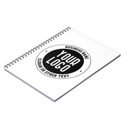 ビジネスロゴまたはデザイン | 編集可能はっきりした文字 ノートブック (左側)