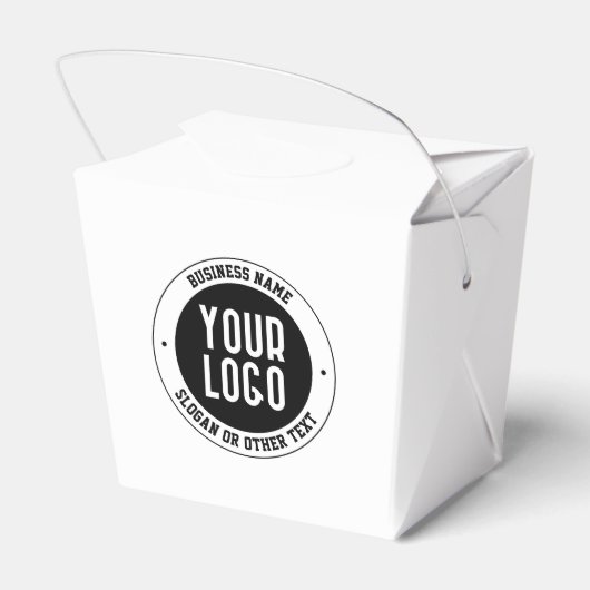 ビジネスロゴまたはデザイン | 編集可能はっきりした文字 フェイバーボックス (裏面サイド)