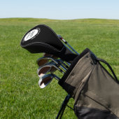 ビジネスロゴまたは任意のイメージおよび編集可能文字 ゴルフヘッドカバー (インサイチュ)