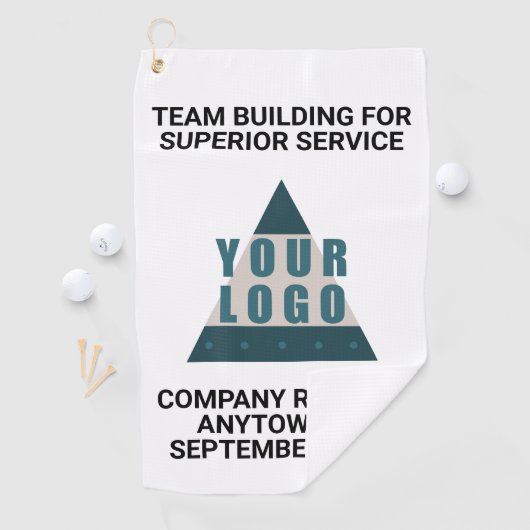 ビジネスロゴまたは写真の広告宣伝のチーム建物のギフト ゴルフタオル (インサイチュ)