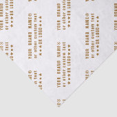 ビジネスロゴまたは金ゴールド文字会社ブランドクリスマ 薄葉紙 (詳細)