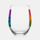 ビジネスロゴをここにアップモダンカスタムロードテンプレート ステムなしワイングラス (左)