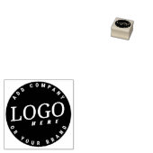 ビジネスロゴを追加するDIY Office Staff Minimalist ラバースタンプ (押印)