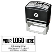 ビジネスロゴカスタマイズ会社差出人住所 セルフインキングスタンプ (インサイチュ)