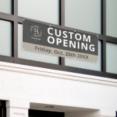 ビジネスロゴカスタムのオープンアウトドアバナーの看板 横断幕 (ビルの外側)