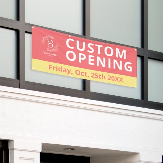 ビジネスロゴカスタムのオープンアウトドアバナーの看板 横断幕 (ビルの外側)