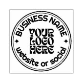 ビジネスロゴカスタムのゴム印 ラバースタンプ (インプリント)