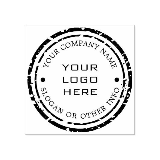 ビジネスロゴカスタムのゴム印 ラバースタンプ (インプリント)