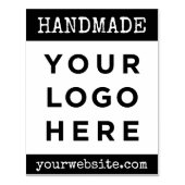 ビジネスロゴカスタムの手はっきりした作 ラバースタンプ (インプリント)