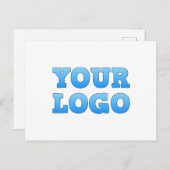 ビジネスロゴカスタムはがき ポストカード (正面/裏面)