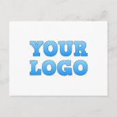 ビジネスロゴカスタムはがき ポストカード (正面)
