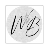 ビジネスロゴカスタムゴム印 ラバースタンプ (インプリント)