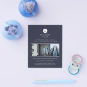 ビジネスロゴカスタムフォトミニマリスト チラシ (シングル)