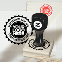 ビジネスロゴカスタムプロフェッショナルゴム印