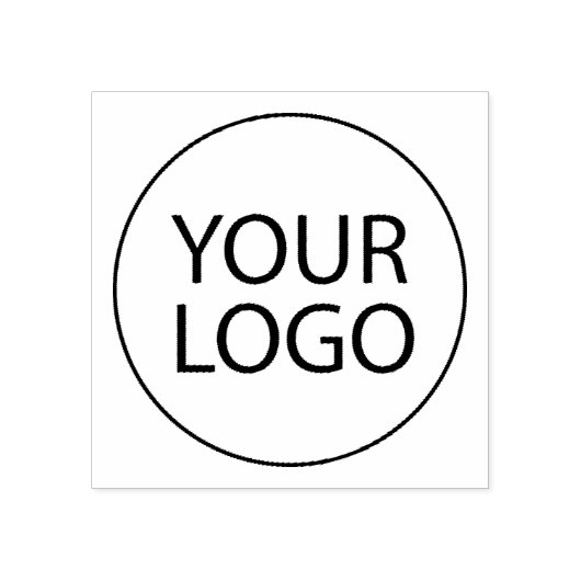 ビジネスロゴカスタムプロフェッショナル企業の ラバースタンプ (インプリント)