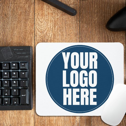 ビジネスロゴカスタム会社写真 マウスパッド