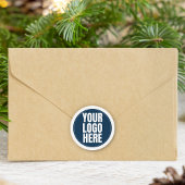 ビジネスロゴカスタム会社写真 ラウンドシール