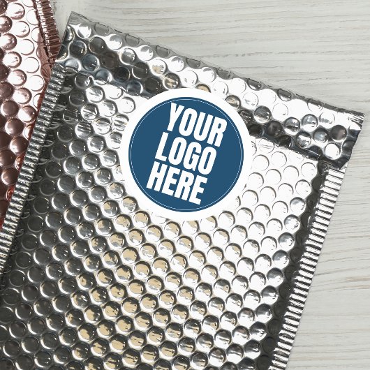 ビジネスロゴカスタム会社写真 ラウンドシール