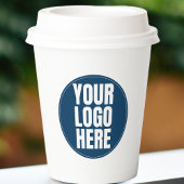 ビジネスロゴカスタム会社写真 紙コップ