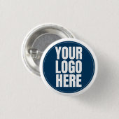 ビジネスロゴカスタム会社写真 缶バッジ (正面&裏面)