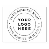 ビジネスロゴカスタム大 ラバースタンプ (インプリント)