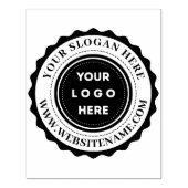 ビジネスロゴカスタム大 ラバースタンプ (インプリント)