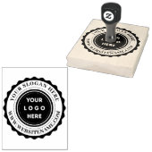 ビジネスロゴカスタム大 ラバースタンプ (押印)